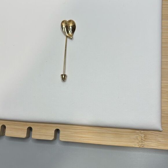 Gold Tone Dainty Brooch Stick Pin Set Lot - Picture 6 of 7